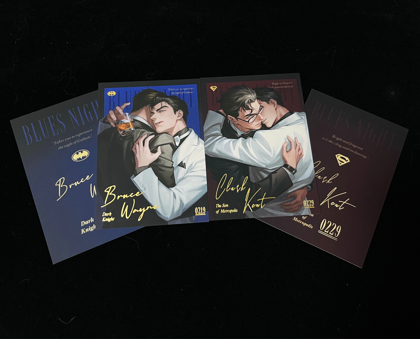 [In stock] BLUES NIGHT SERIES Acrylic Module & Signature Card