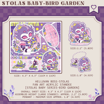 HB Stolas -Fan Art Acrylic Standee-Stola Baby Series