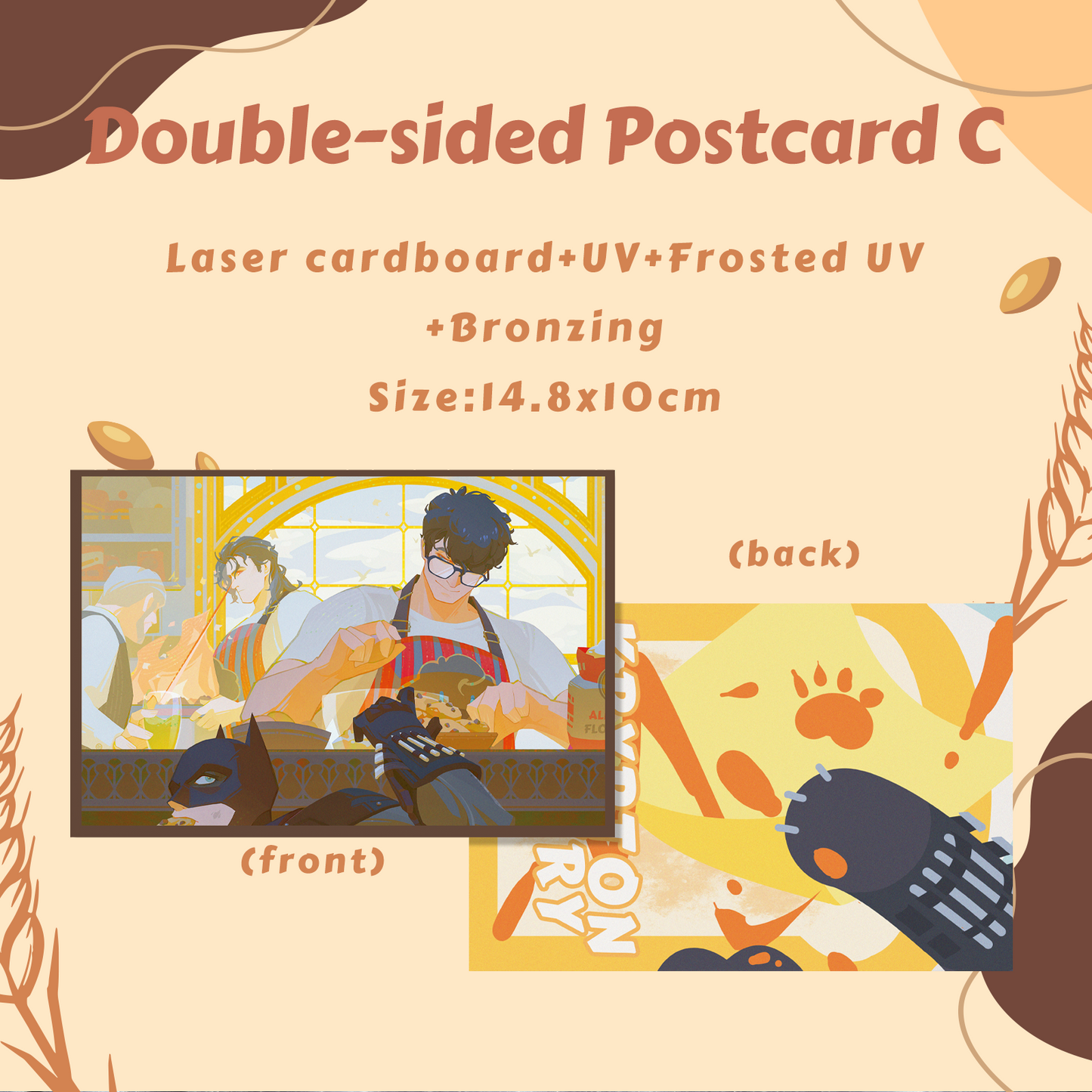 Superbat Sandwich Postcard/Shikishi Board Set