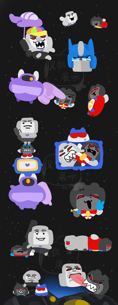 [Pre-order] Chubby TF boundless Stickers