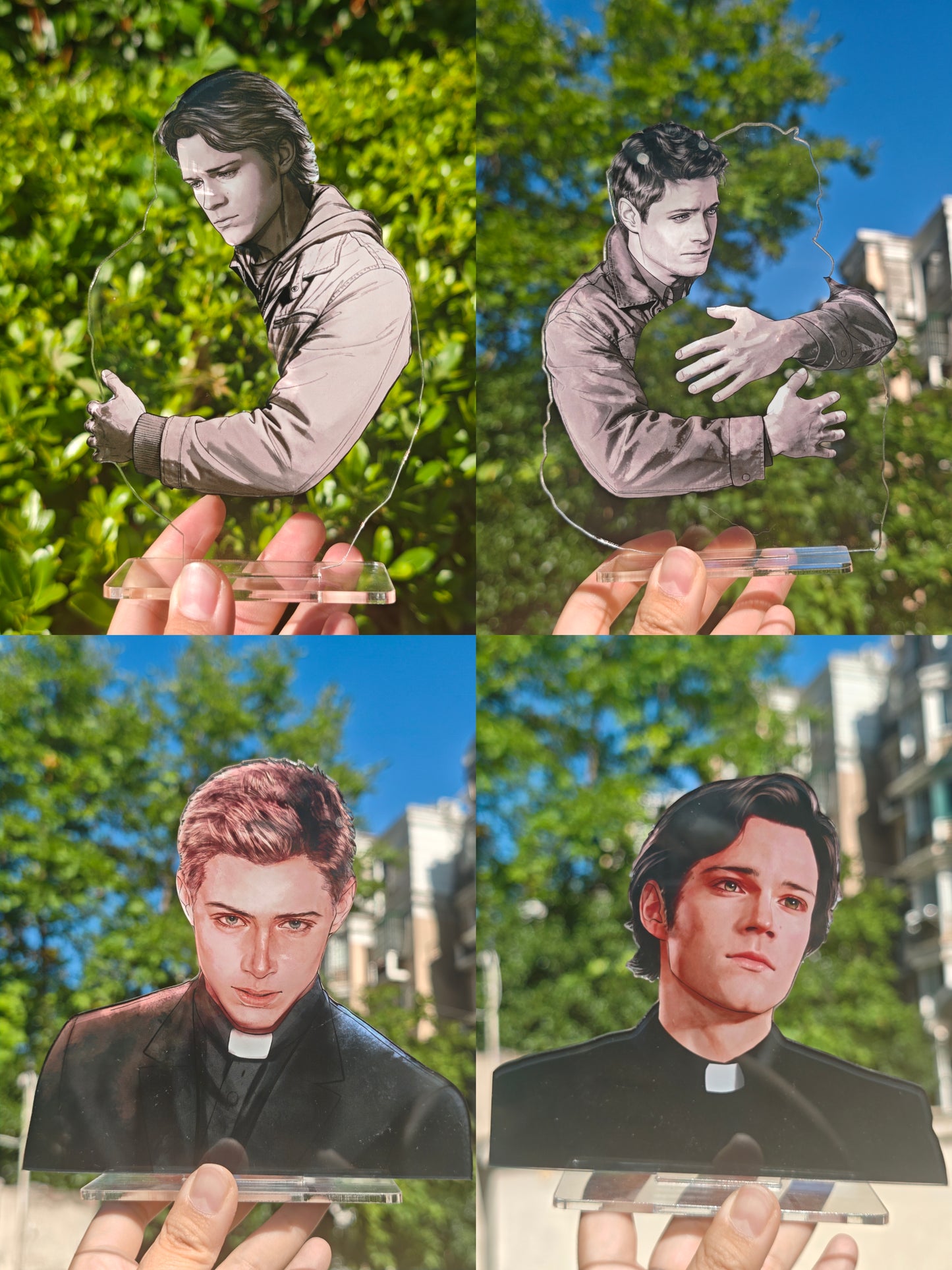 Sanguis acrylic standee