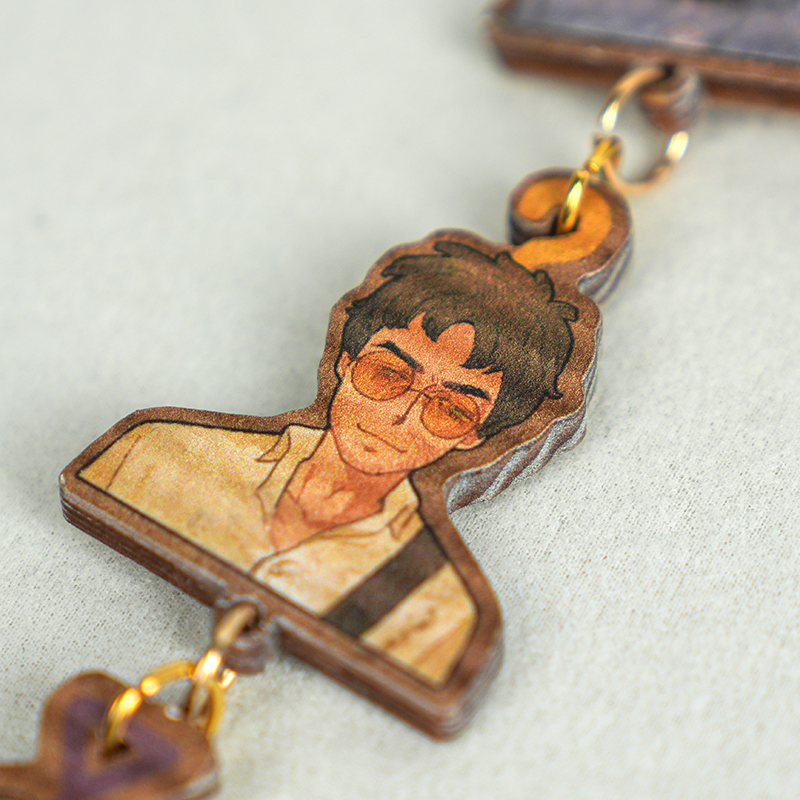 [Pre-order] Wooden Charm with Fork