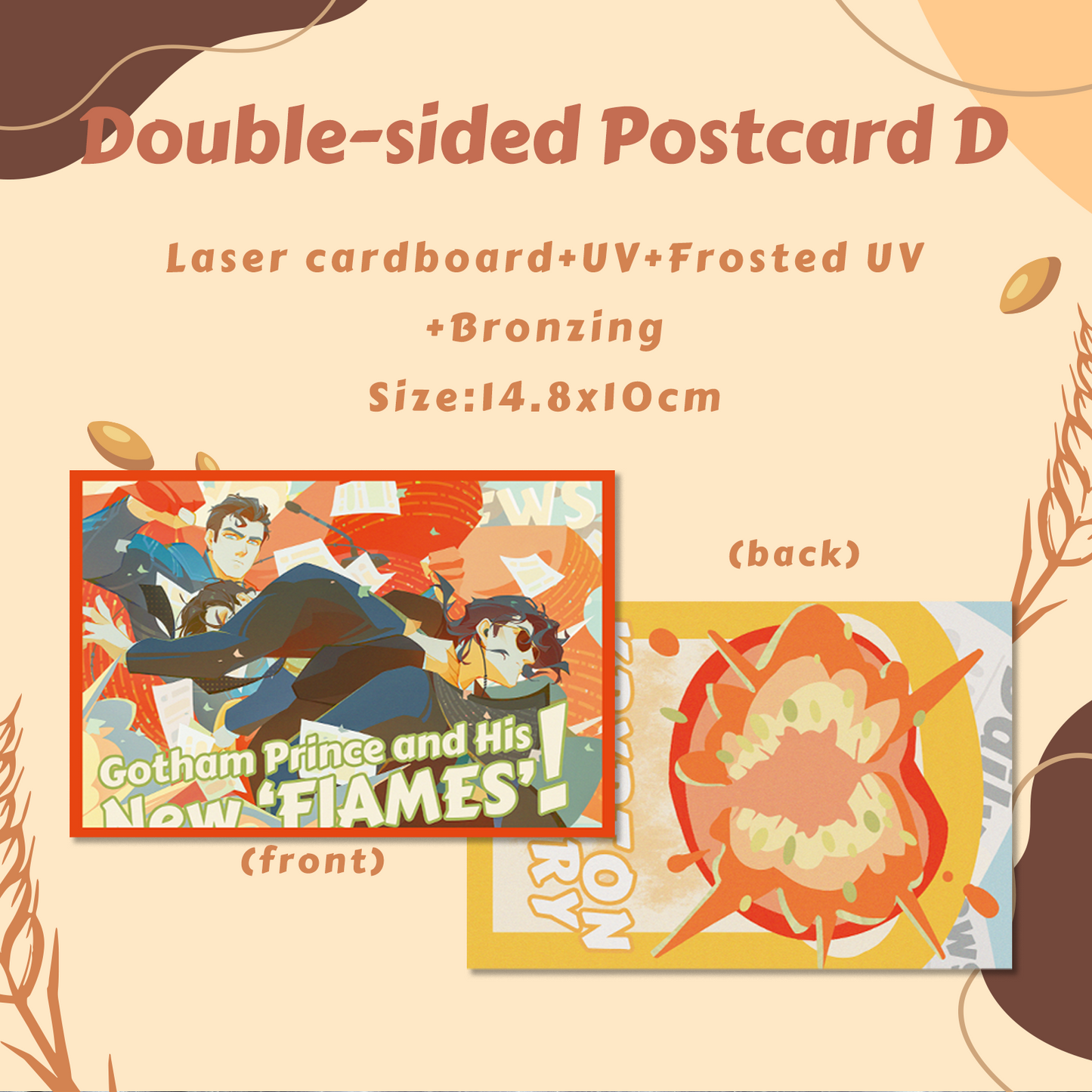 Superbat Sandwich Postcard/Shikishi Board Set