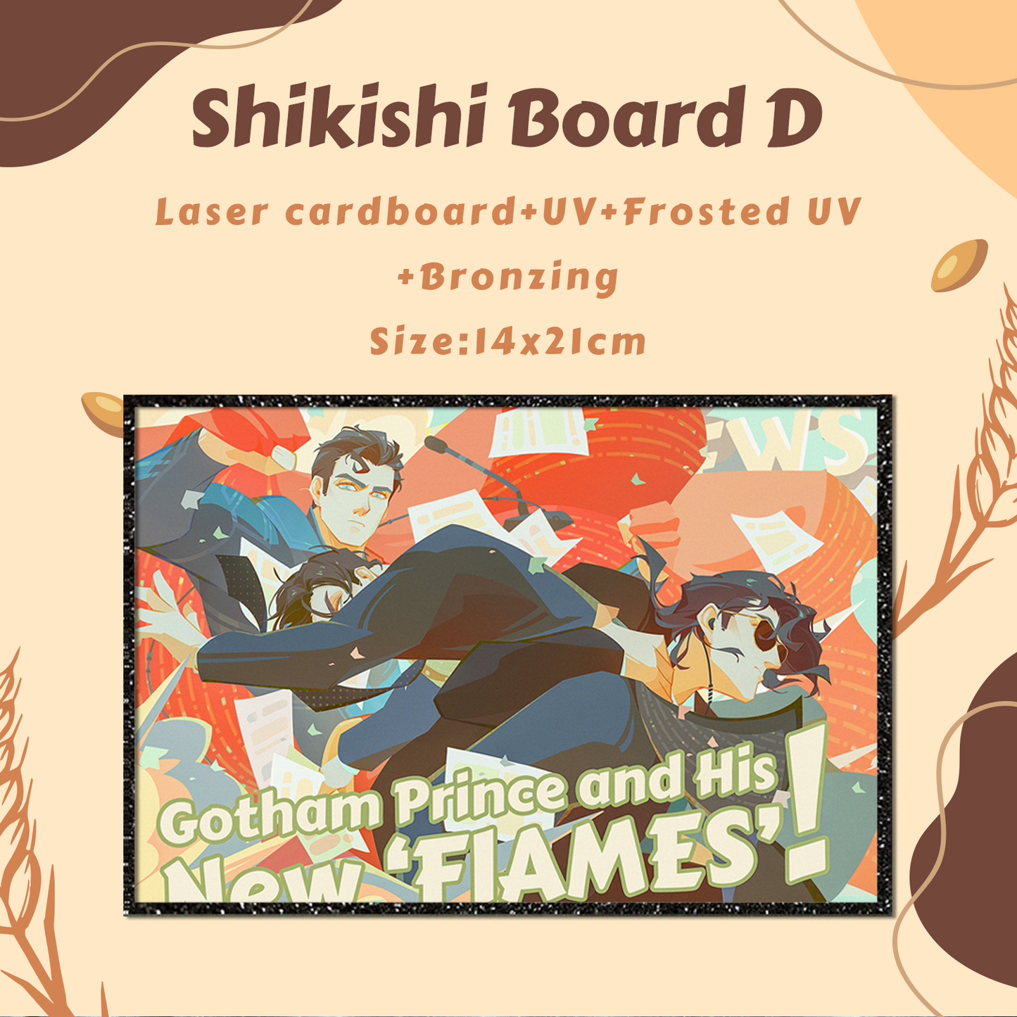 Superbat Sandwich Postcard/Shikishi Board Set