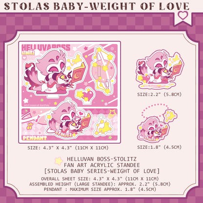 HB Stolas -Fan Art Acrylic Standee-Stola Baby Series
