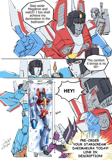 [Pre-Order]Starscream life-size pillowcase
