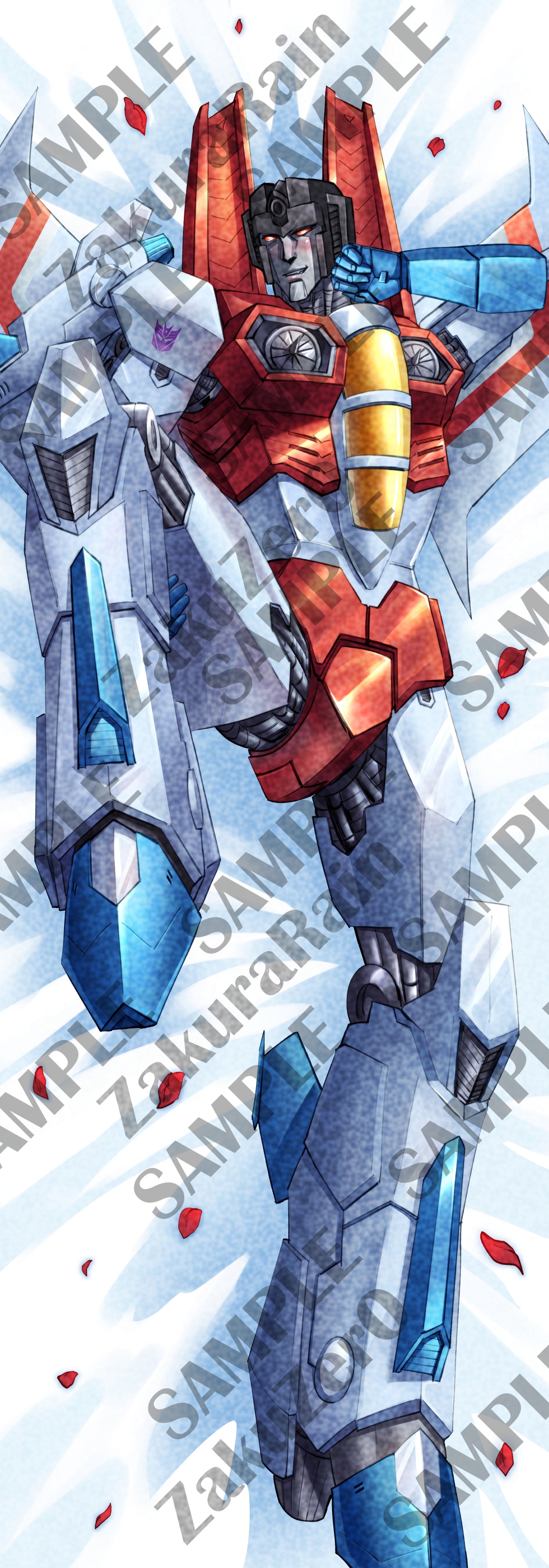 [Pre-Order]Starscream life-size pillowcase