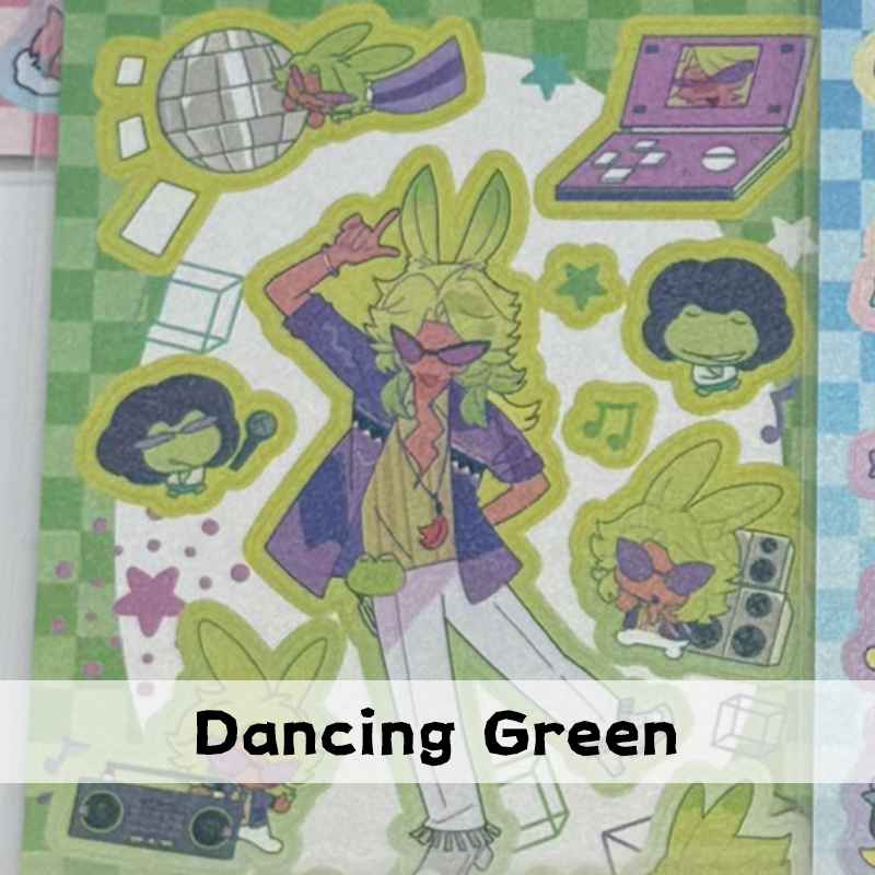 FINALFANTASY XIV FFXIV The Arcadion Prism Holographic Stickers