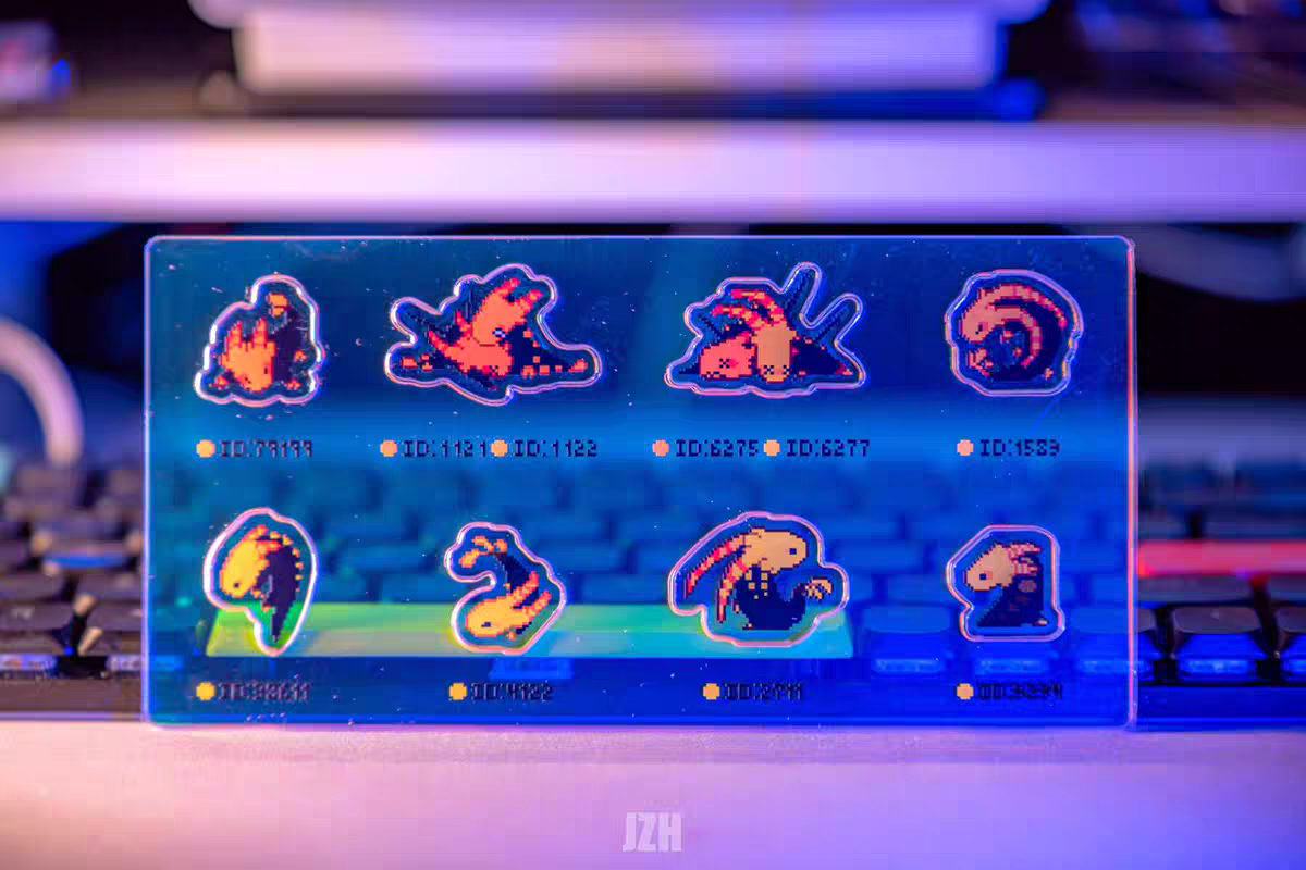 [Pre-order] Rainworld Creatures Neon jigsaw Board (with ID#)