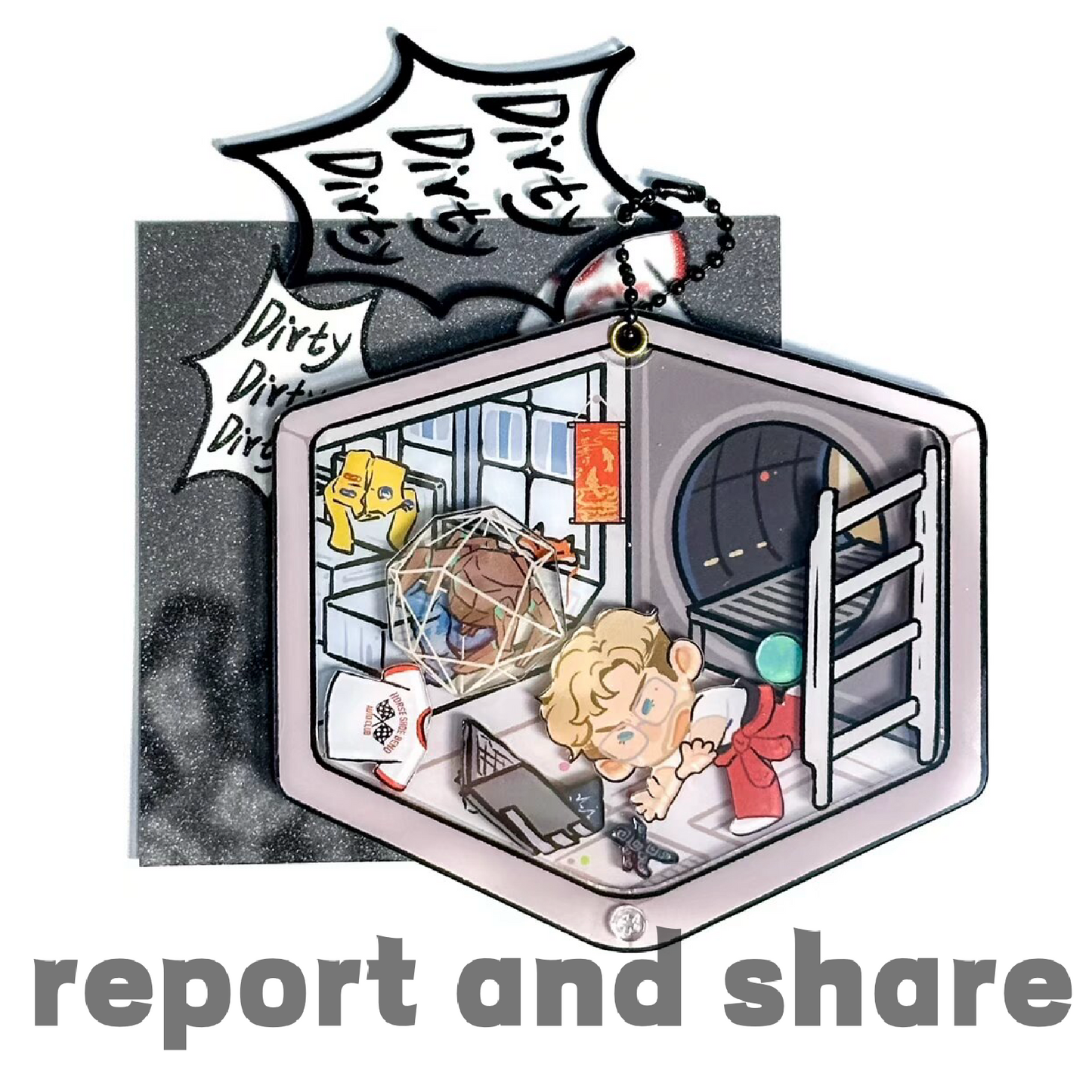 [Pre-order] PHM-Dirty ship shaker charms