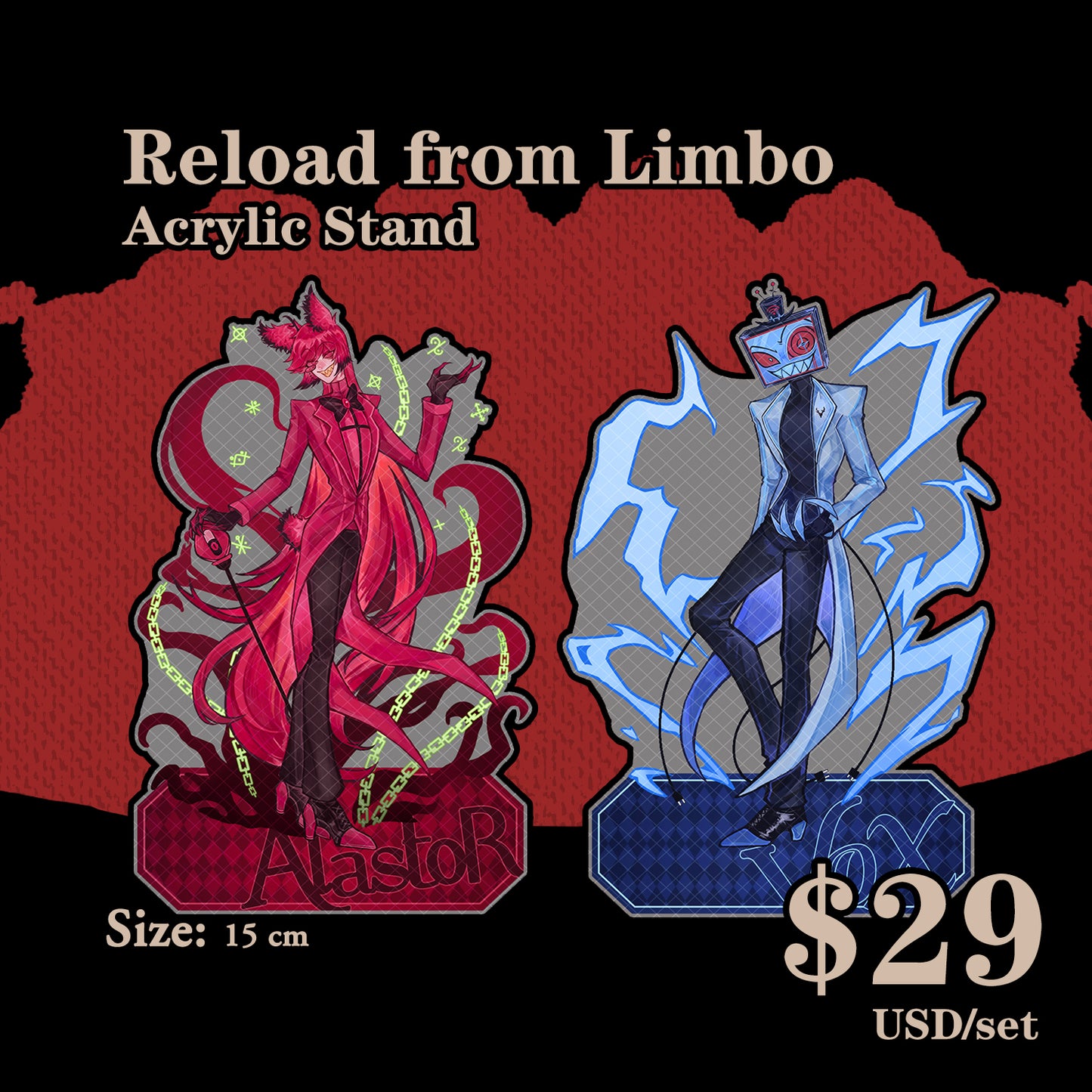 Reload from Limbo Acrylic Stand