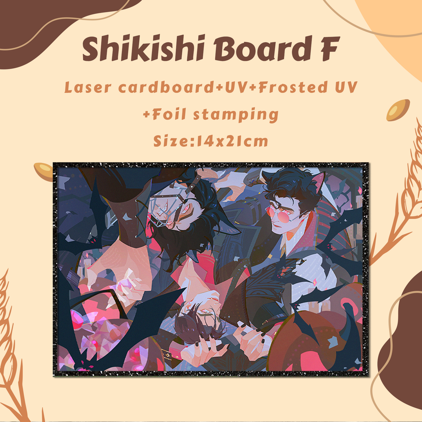 Superbat Sandwich Postcard/Shikishi Board Set