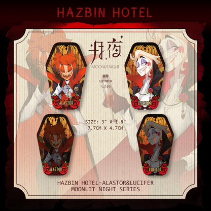HH-Fan Art Moonlit Night Badge