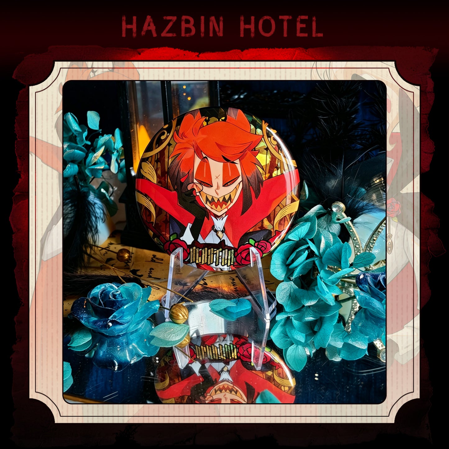 HH-Fan Art Moonlit Night Badge