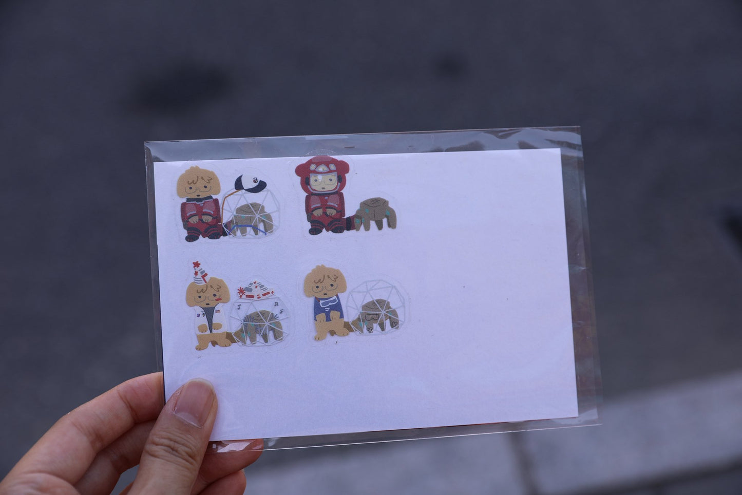 [In Stock] Grace & Rocky Stickers Set