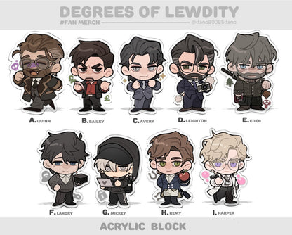 [Pre-order] Degrees of Lewdity Acrylic Block