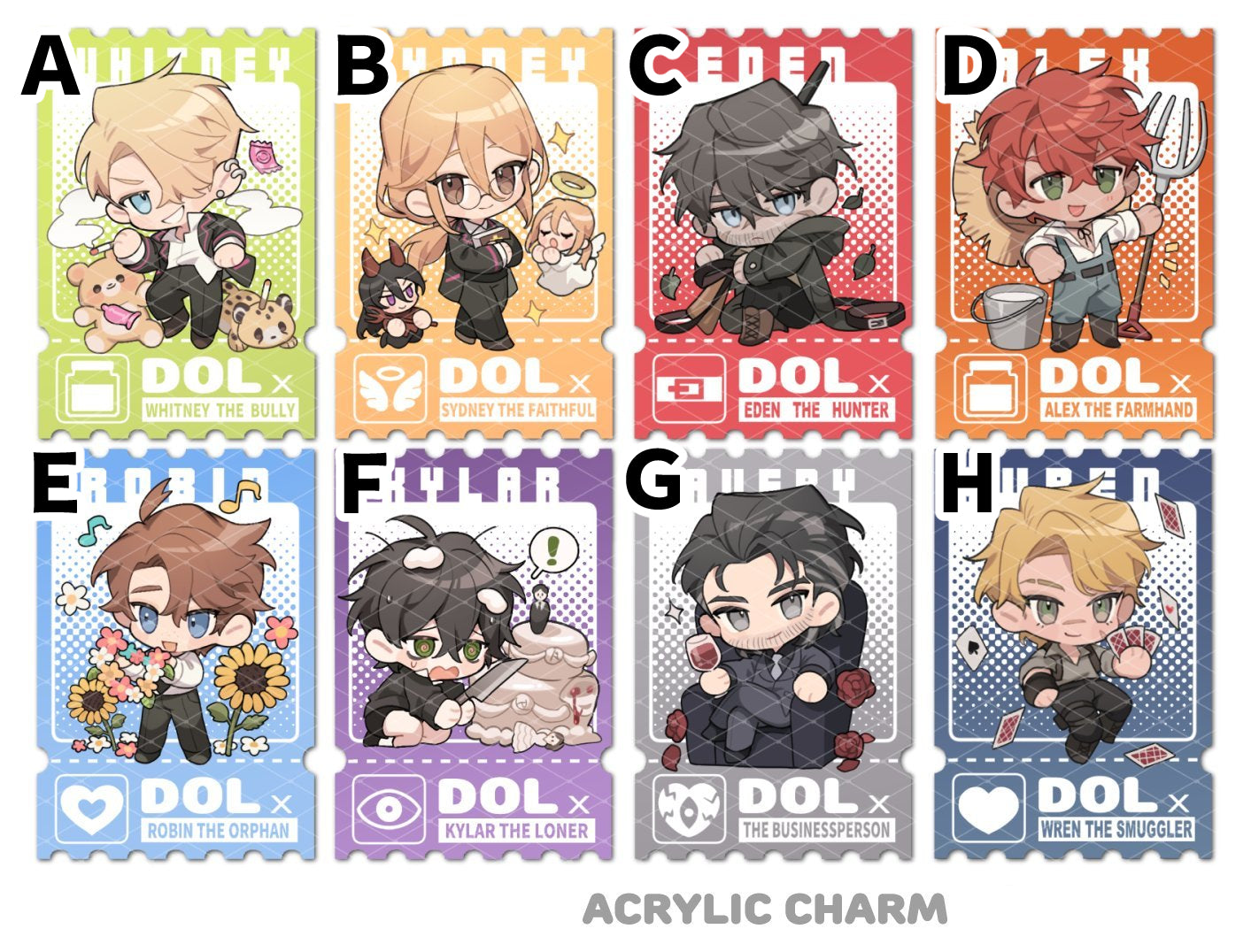 [Pre-order] Degrees of Lewdity Acrylic Charm