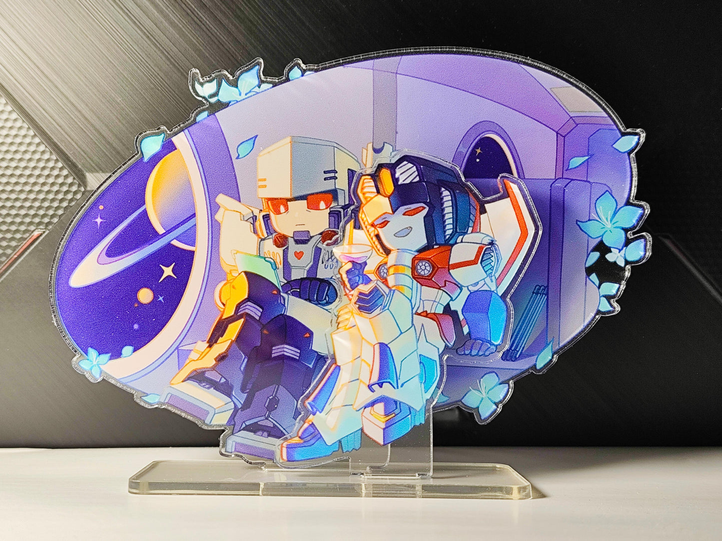 [In Stock] IDW Megastar Acrylic Double-Socket Stand