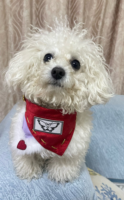 Hand-stitched HH Val's pet bandana(It can also be used on cotton dolls)