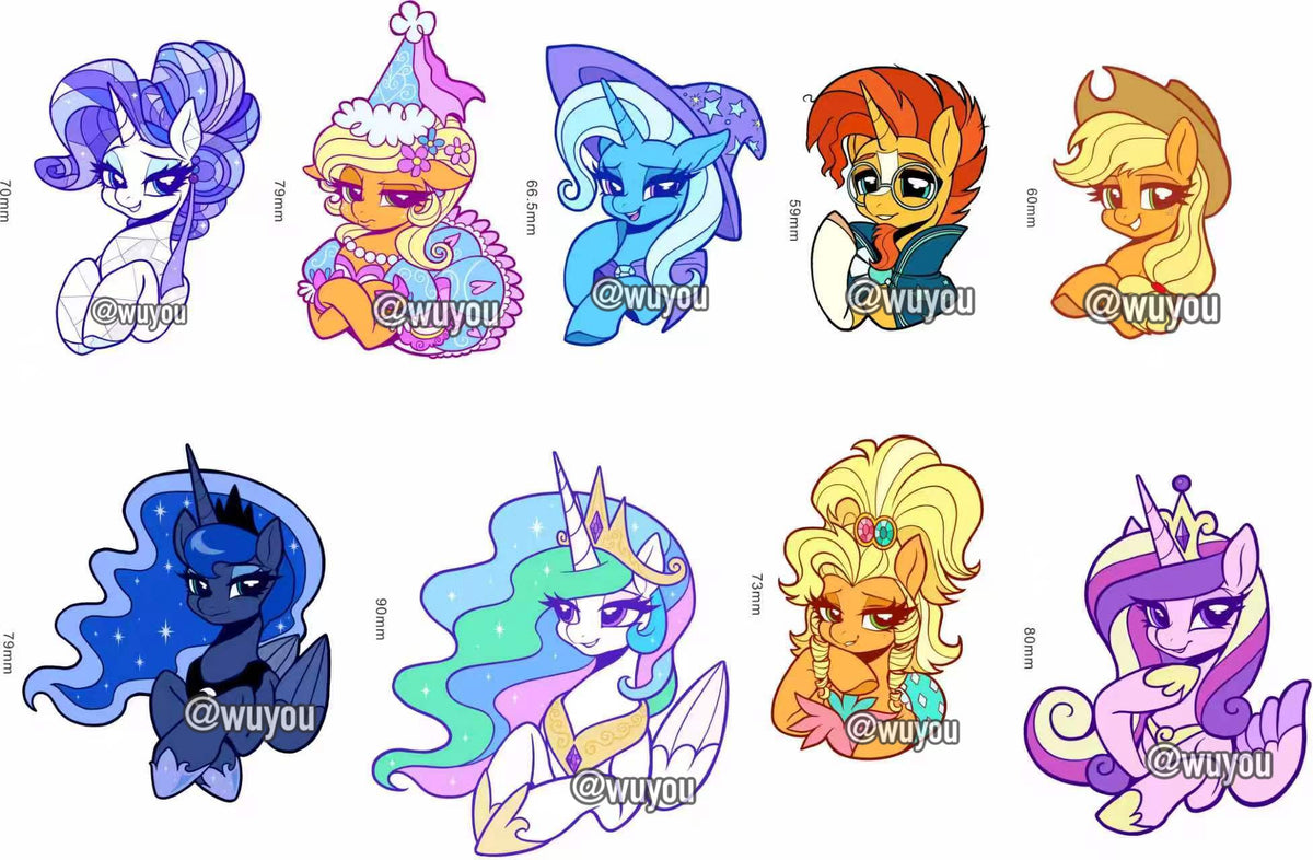 [Pre-order] MLP Portraits Pin 2