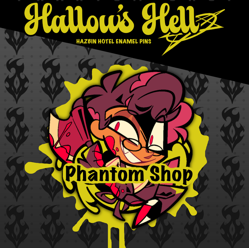 [Pre-order]Hallow’s Hell | Hazbin Hotel Fanmade Enamel Pins
