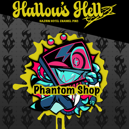 [Pre-order]Hallow’s Hell | Hazbin Hotel Fanmade Enamel Pins