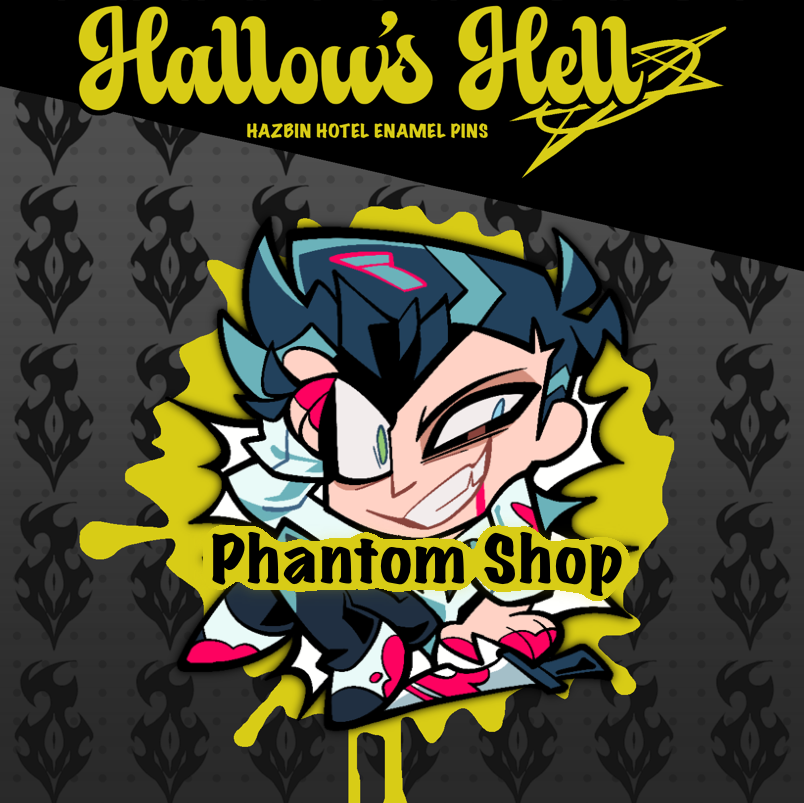 [Pre-order]Hallow’s Hell | Hazbin Hotel Fanmade Enamel Pins