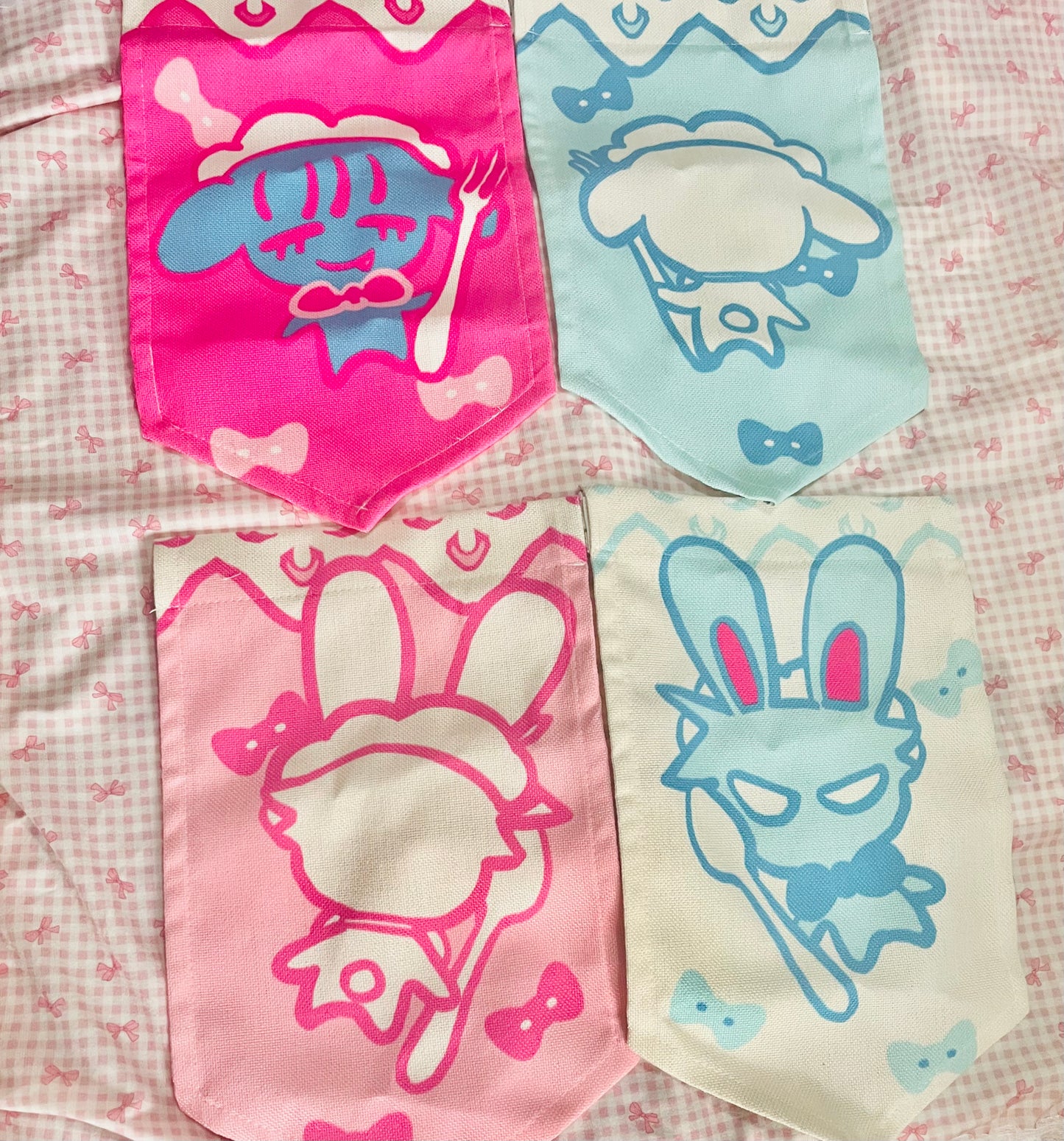 [Pre-order]Shield-shaped flags of bunny
