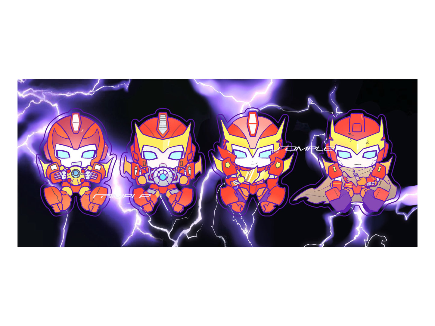 Roddy Matt Silver Sticker
