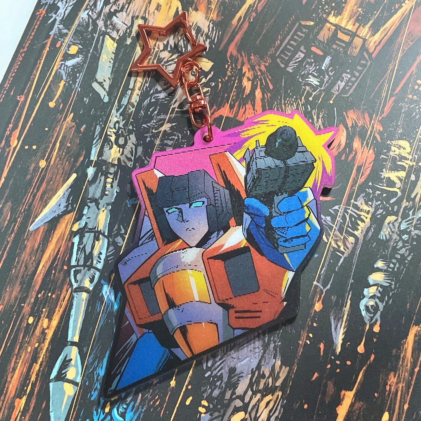 Starscream Lenticular Charm