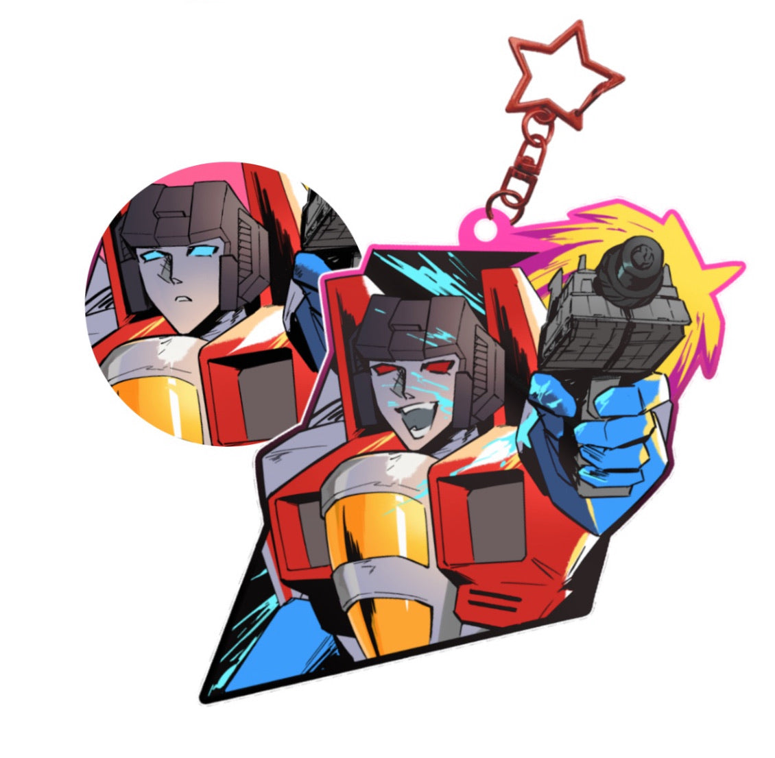 Starscream Lenticular Charm