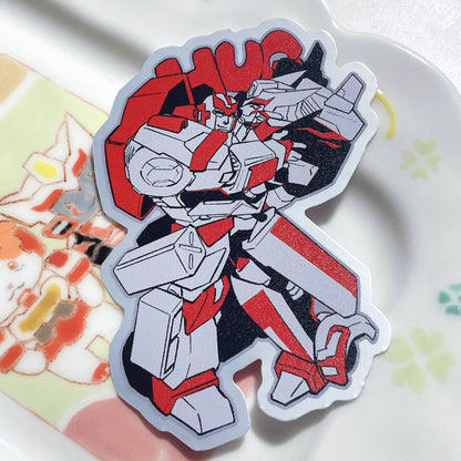 Dratchet Matt Silver Sticker