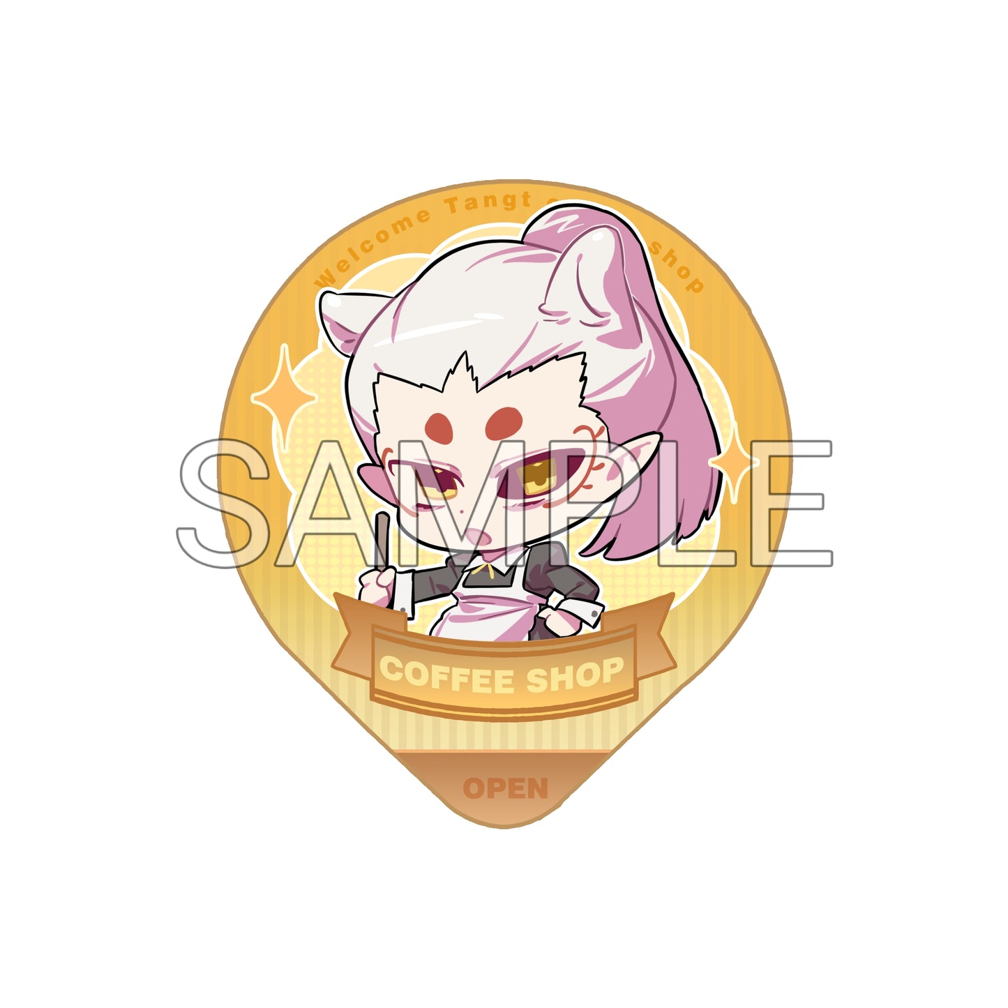 [Pre-sale] Pudding Squeezeable Keychain (Not Edible)