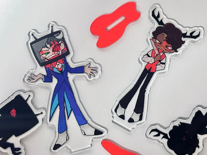 [Pre-order] HH Vox / Alastor(Human) acrylic standee
