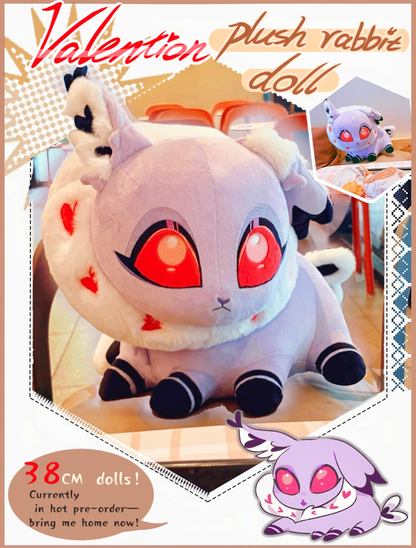 [Pre-order] valentino plush rabbit doll