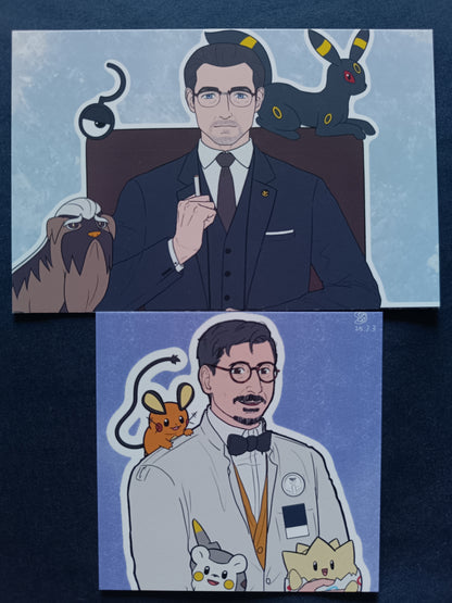 Trenchling Postcard Set
