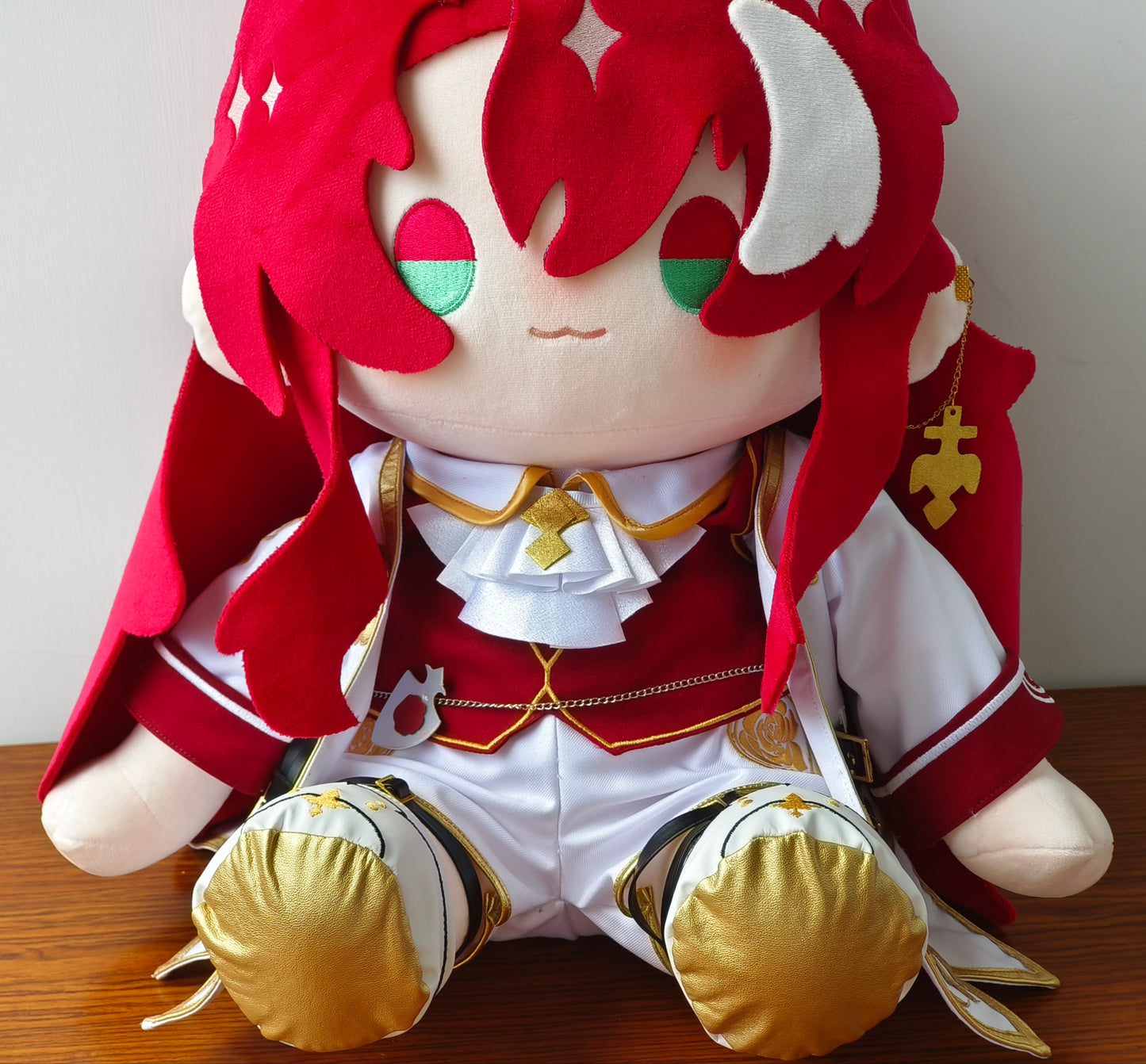 Argenti Chibi 40cm Sitting Plush Outfit | Honkai: Star Rail Fan Outfit