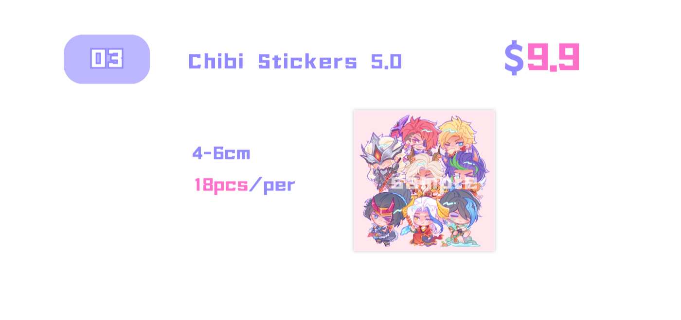 [Pre-order] Chibi Champion series【5.0】