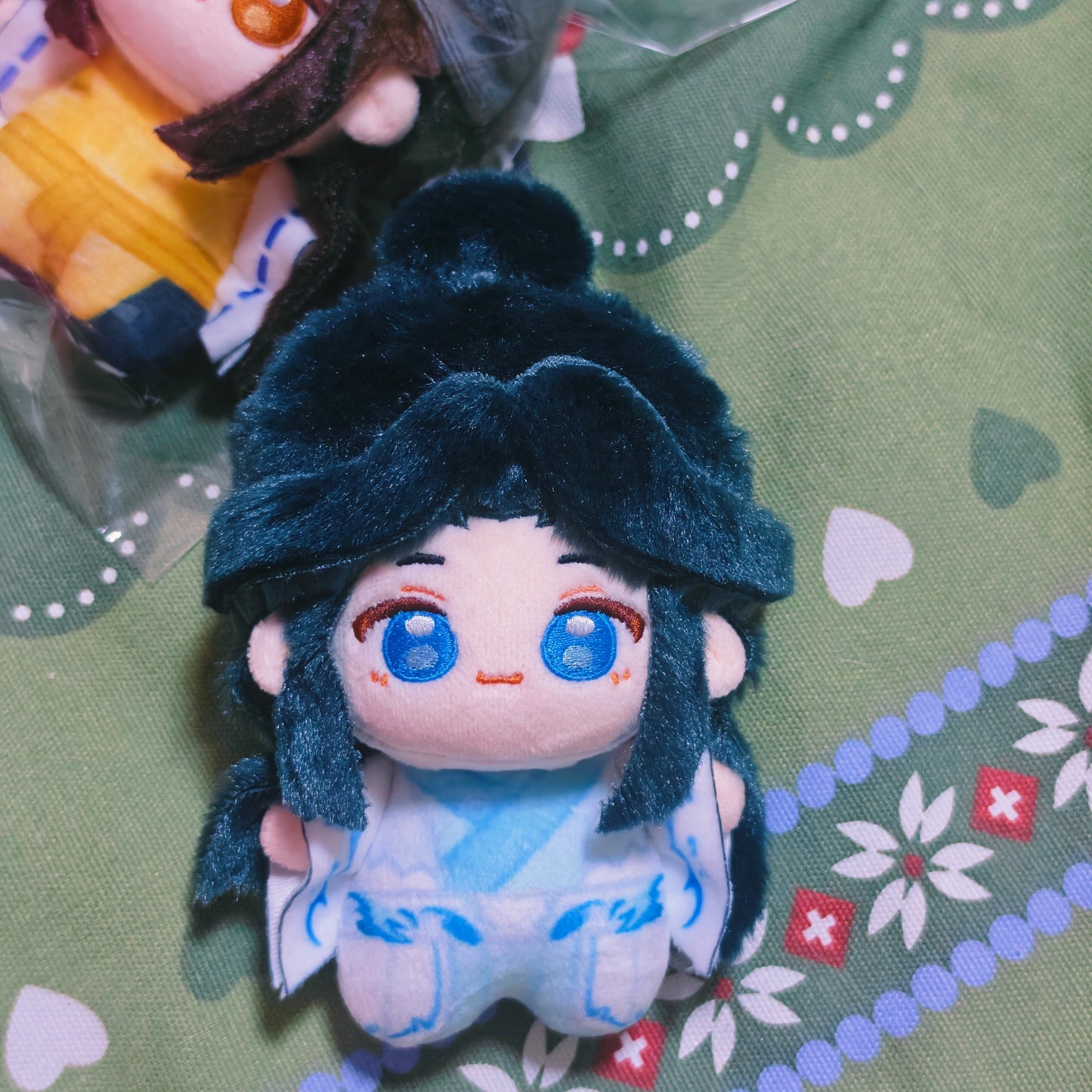 [Pre-order] Lan Xichen 10cm Printed Cotton Plush Doll (with Magnetic Dragon Horns & Hair Crown)