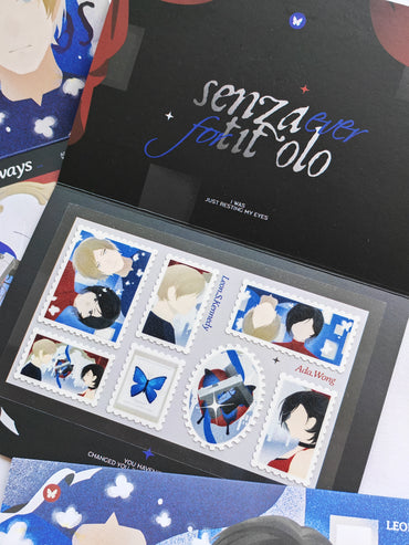 [In-stock]Leon and Ada stamp stickers