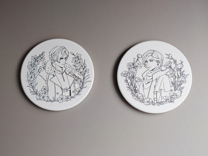 [Pre-order]Leon & Ada Enamel Pin