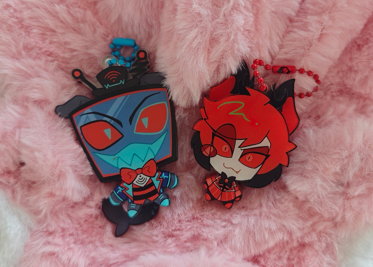 [Pre-order] Voxal(Staticradio) Ears&Tails Movable Key Chains