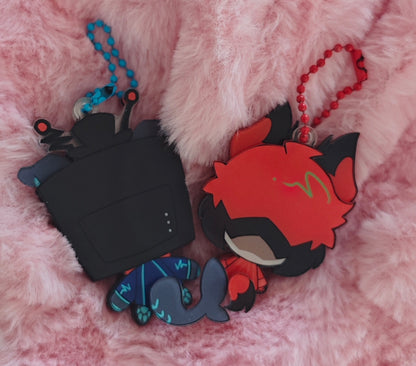 [Pre-order] Voxal(Staticradio) Ears&Tails Movable Key Chains