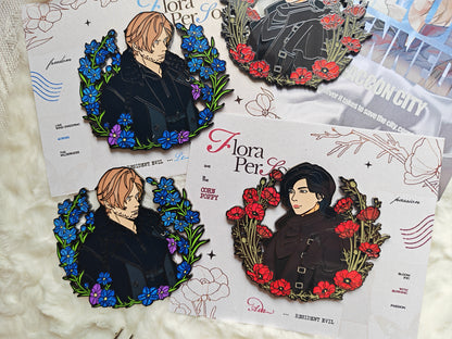 [Pre-order]Leon & Ada Enamel Pin