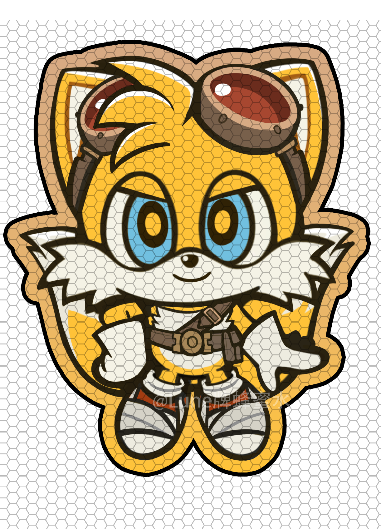 [Pre-order] Sonic Series Thick Acrylic Stand & Keychain