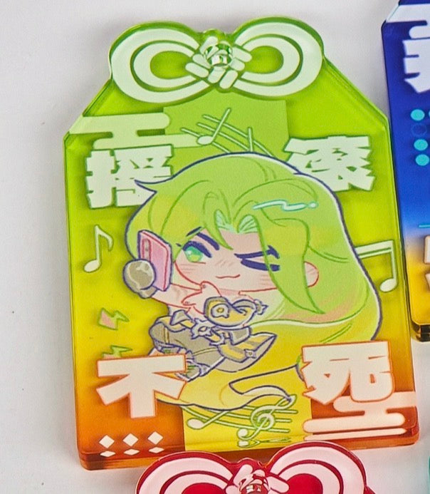 chibi champions Series：talisman keychain