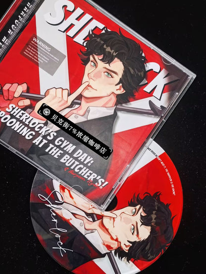 [In Stock]"SHERLOCK'S GYM DAY" Acrylic CD box