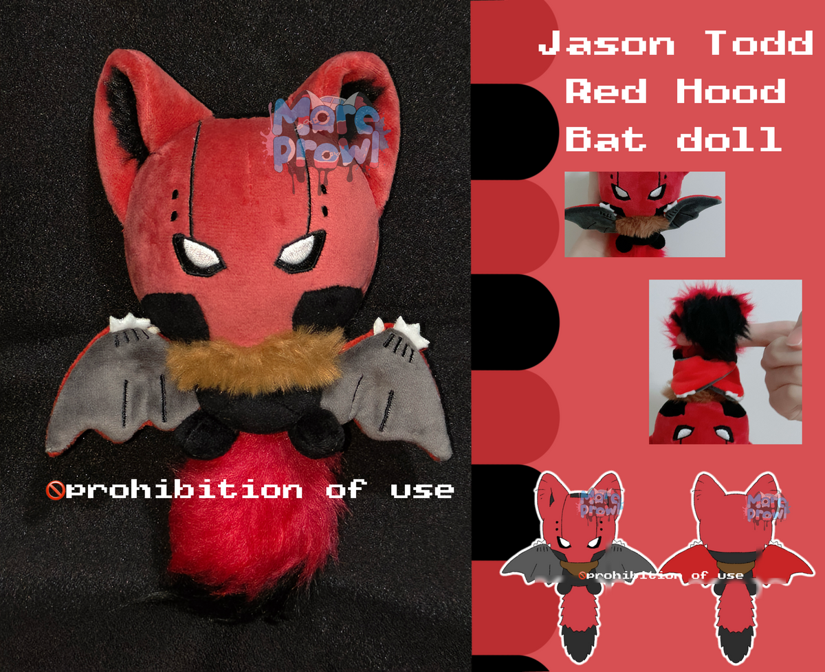 [Pre-order] Jason Todd / Red Hood Bat doll