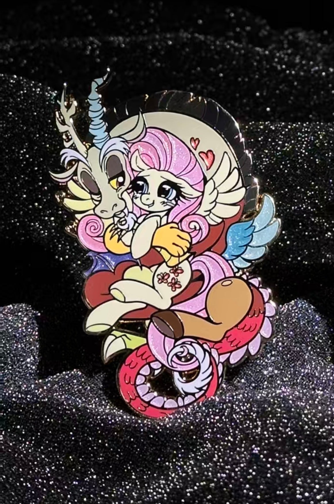 [Pre-order] MLP Discord & Fluttershy Pin