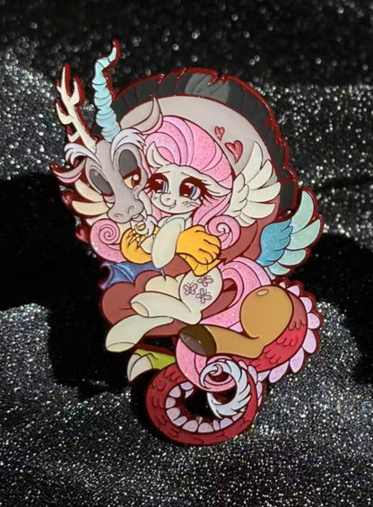 [Pre-order] MLP Discord & Fluttershy Pin